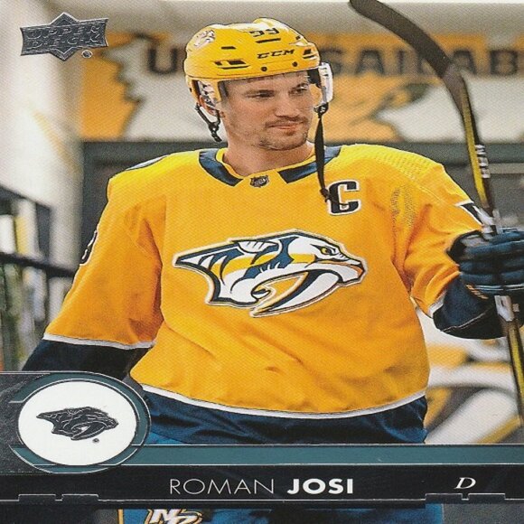 Roman Josi NHL Hockey Card Collection - 11 Predators NHL Hockey Cards - Picture 9 of 12